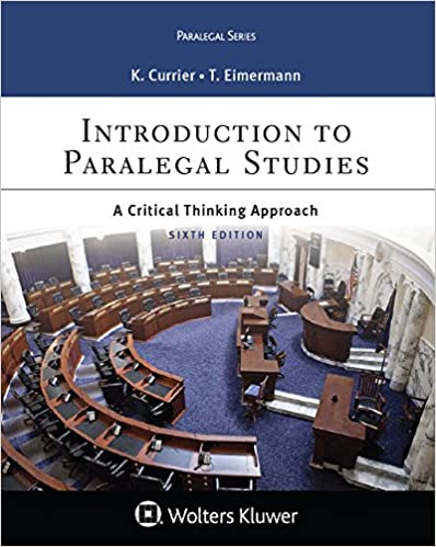 Introduction to Paralegal Studies: A Critical Thinking Approach (6th Edition) - Epub + Converted pdf